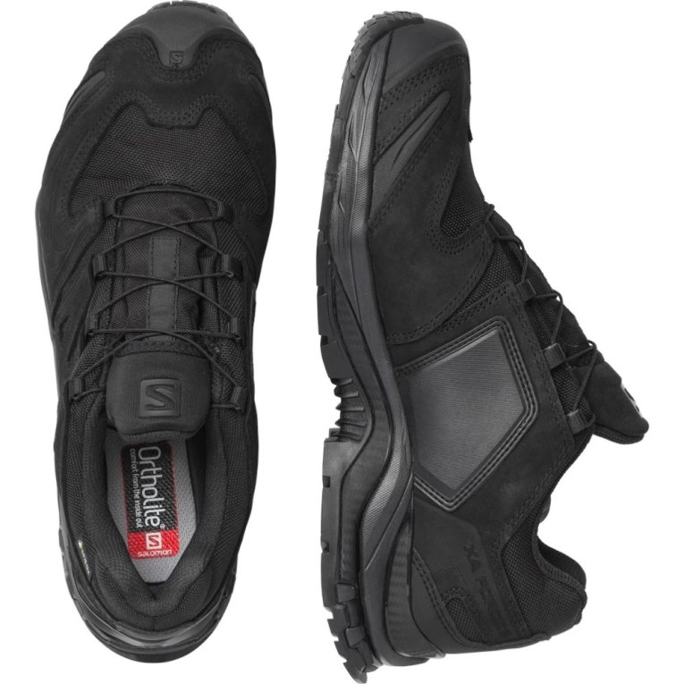 Black Salomon Xa Forces GTX Men's Tactical Boots | PH 48276K